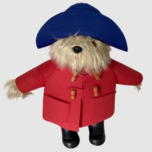 Collector Paddington Bear Plush Toy - Rainbow Designs 2001