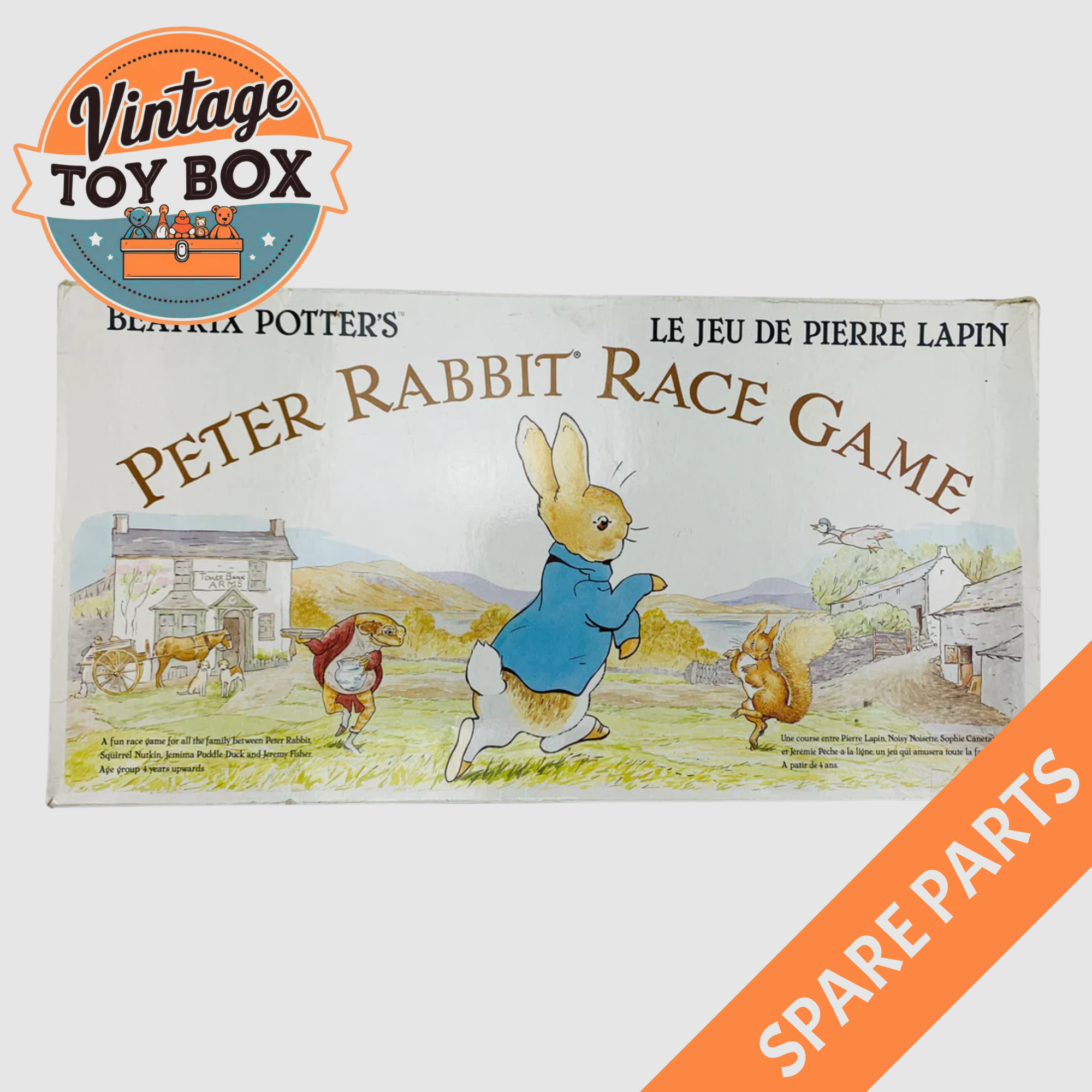 Peter Rabbit Race Game - Gibson Spare Parts