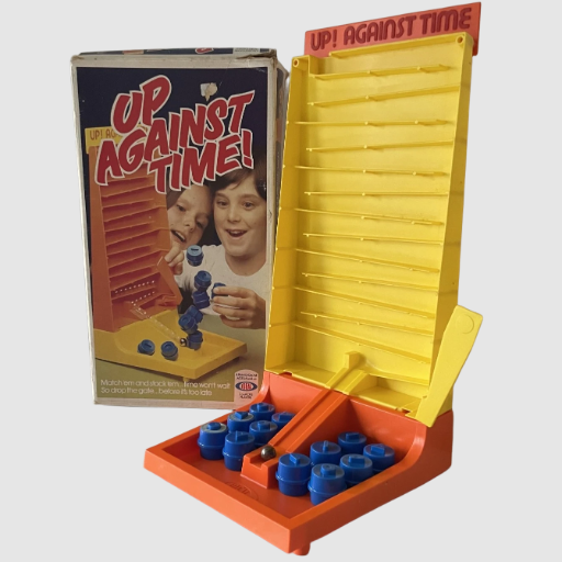Up Against Time! Board Game - Ideal 1981
