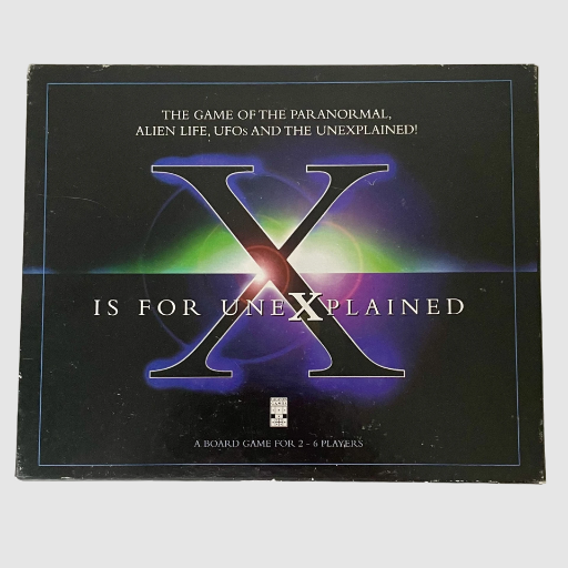 X is for Unexplained Board Game - Lagoon Games 1997