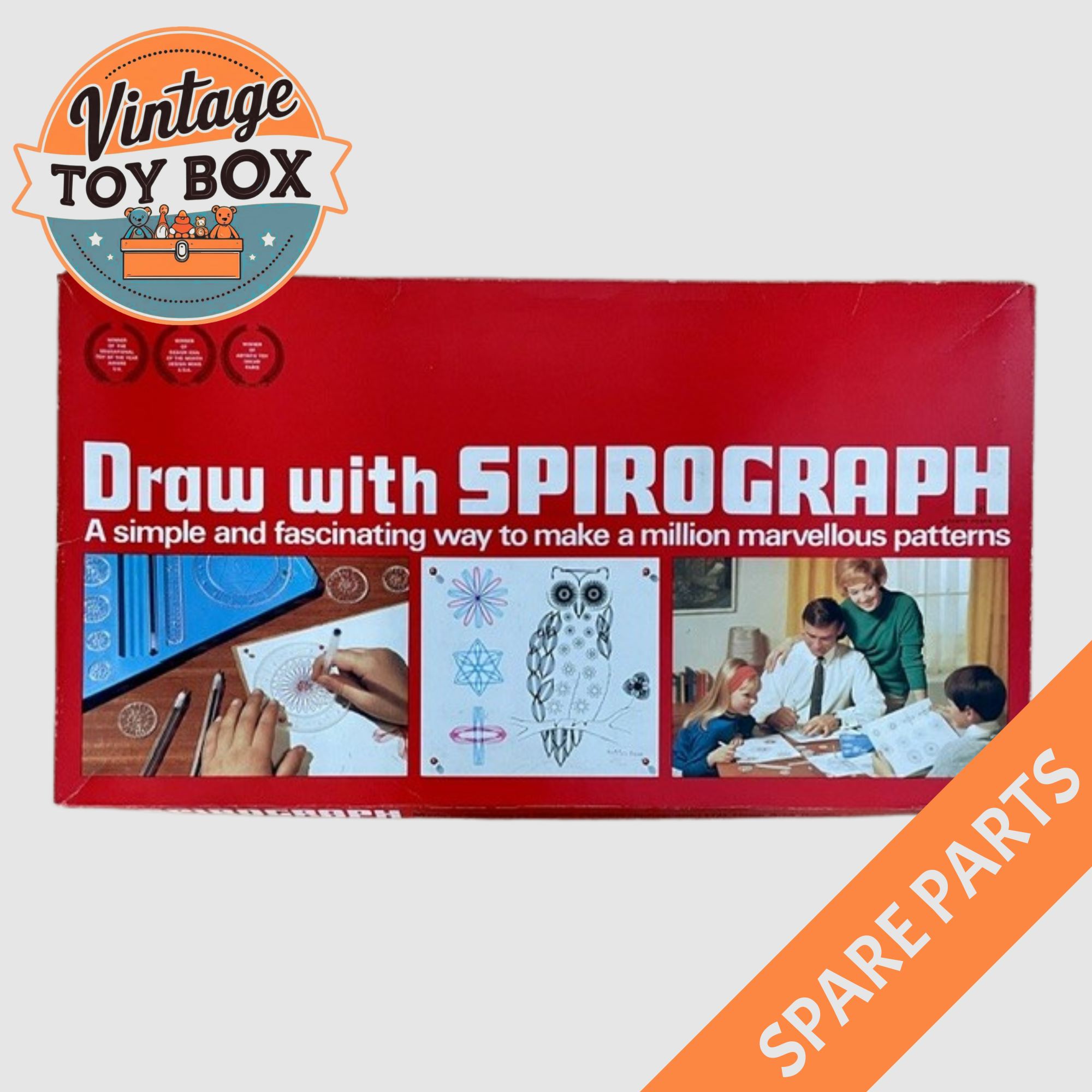 Spirograph - Denys Fisher 1967 Spare Parts