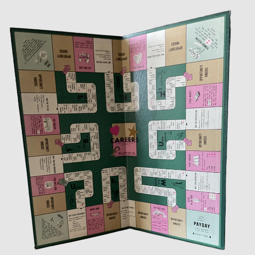 Careers Board Game - Parker 1965 Spare Parts
