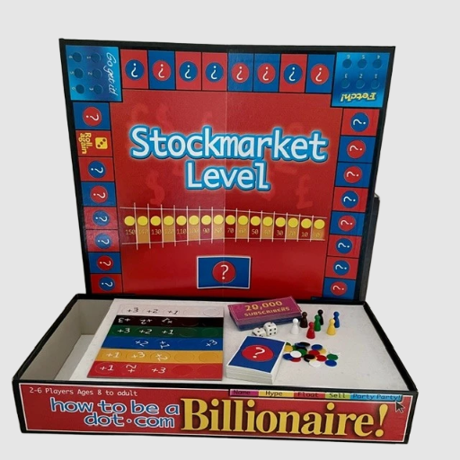 How to Be a Dot.com Billionaire! Board Game 2000