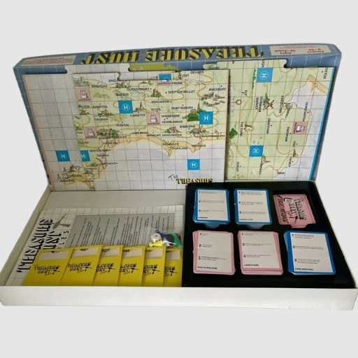 The Treasure Hunt Game - Paul Lamond 1987