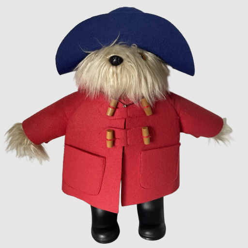Collector Paddington Bear Plush Toy - Rainbow Designs 2001