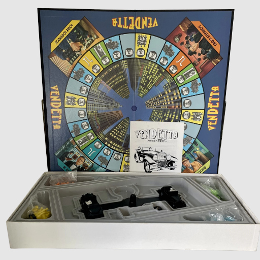 Vendetta: Chicago in the 30s Board Game - Parker 1990