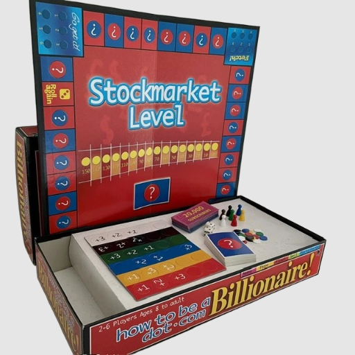 How to Be a Dot.com Billionaire! Board Game 2000