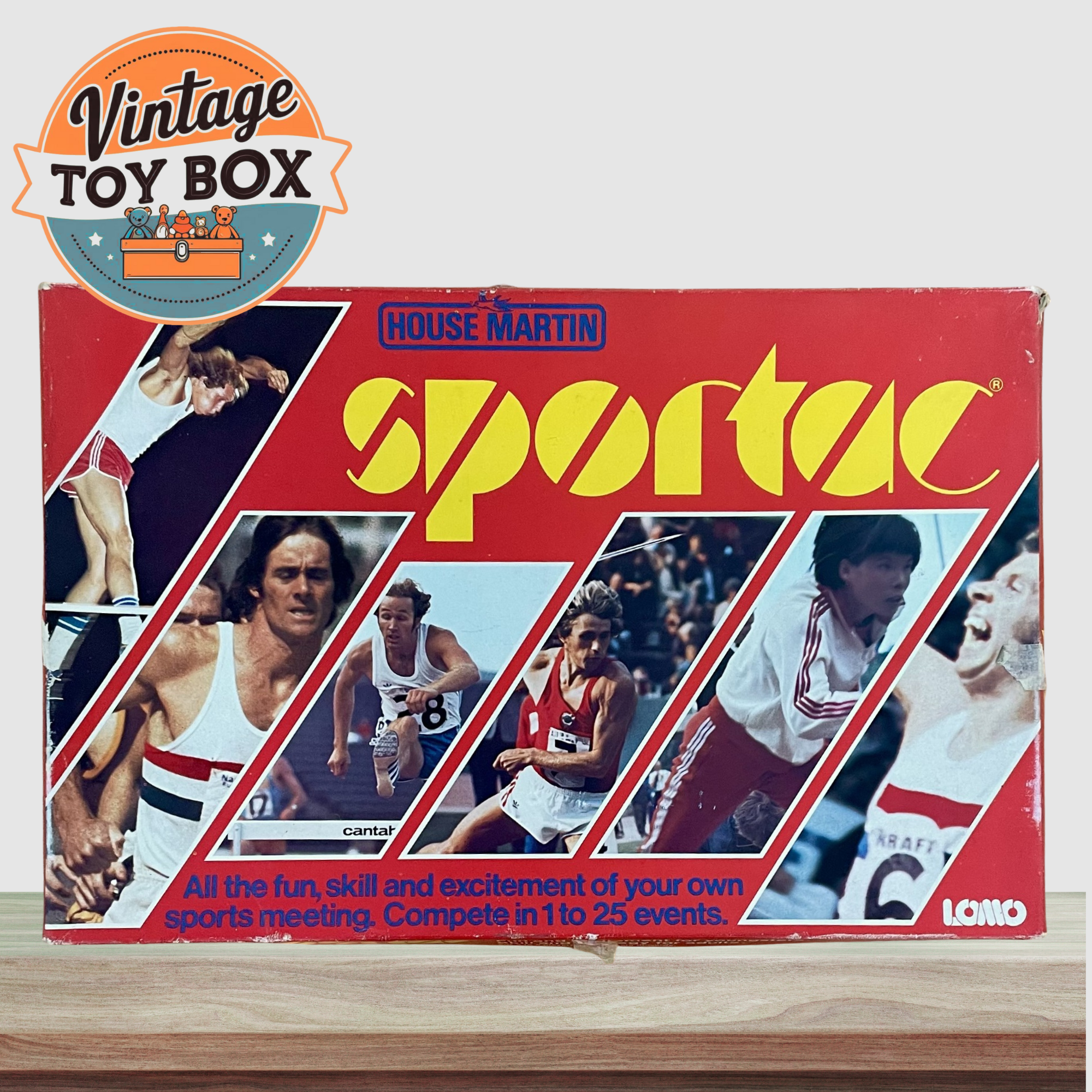 Sportac Board Game - House Martin 1975