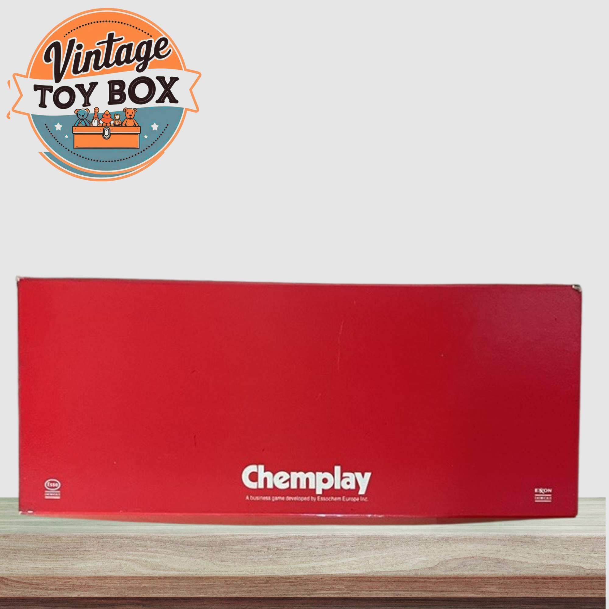 Rare Chemplay Board Game - Essochem Europe 1974