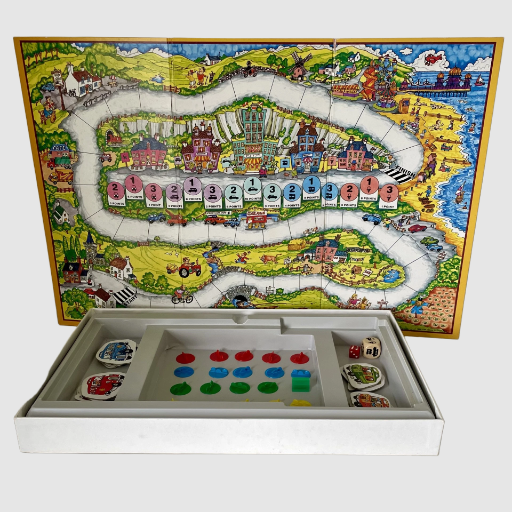 Rare Jump the Queue Board Game - Spears 1989