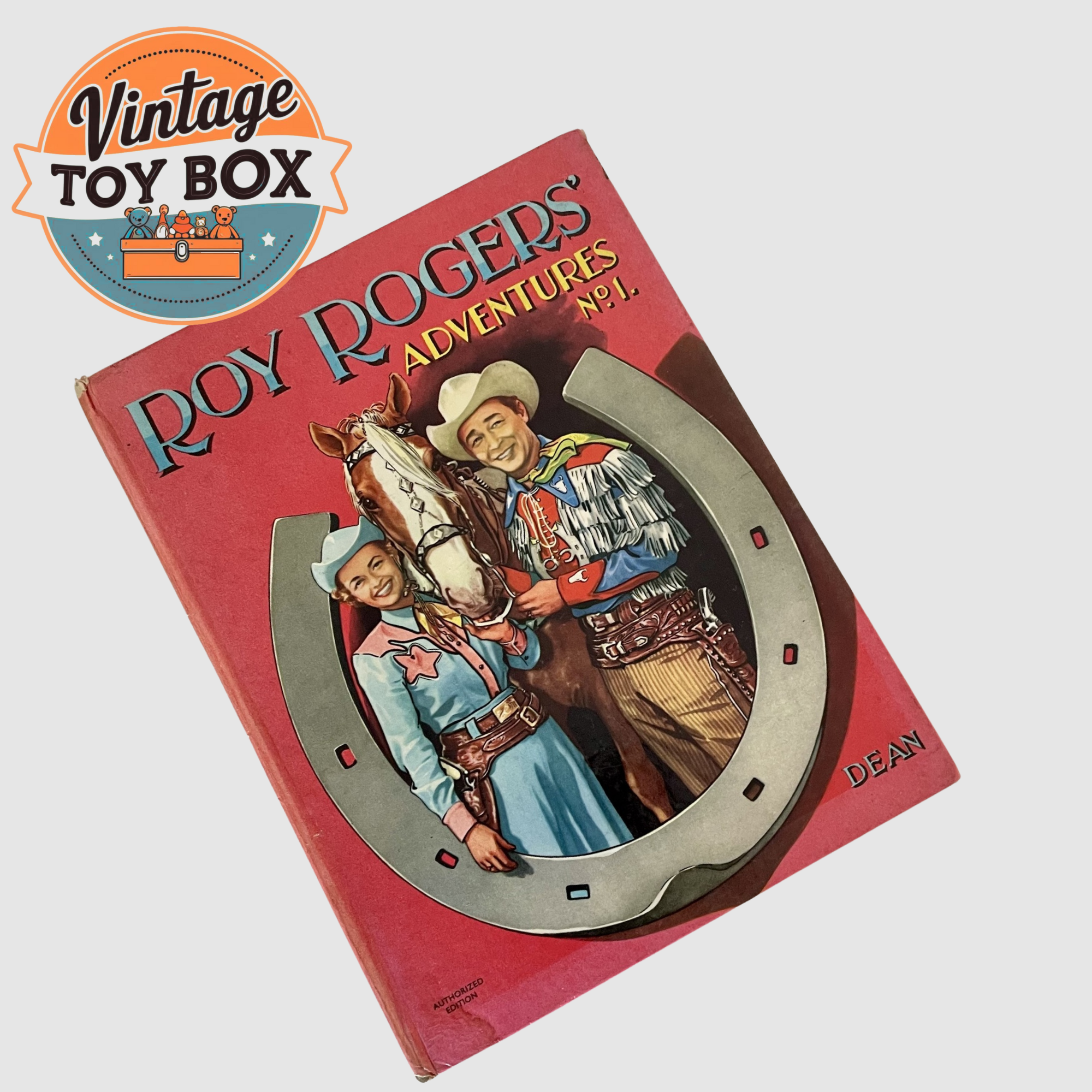 Roy Rogers Adventures No.1 Annual Book - Dean 1957