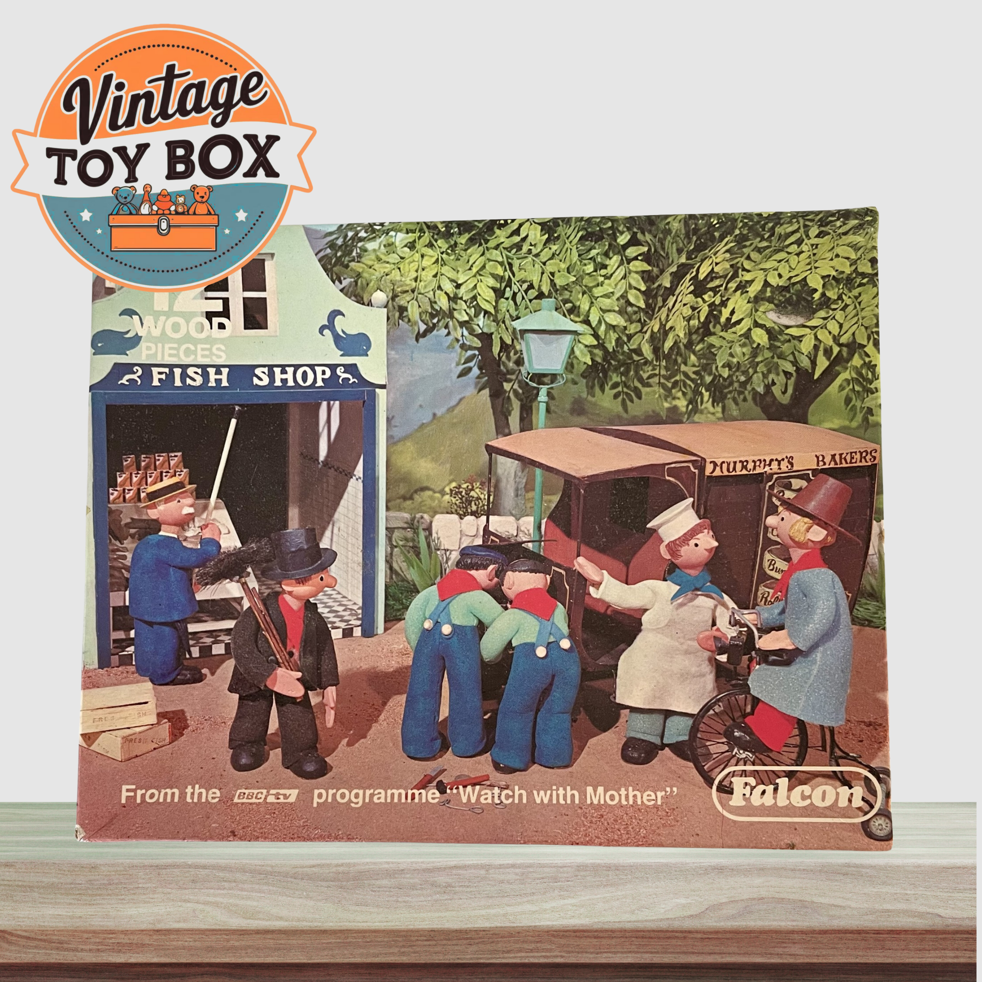 Vintage Camberwick Green Wooden Jigsaw Puzzle - Falcon 1979