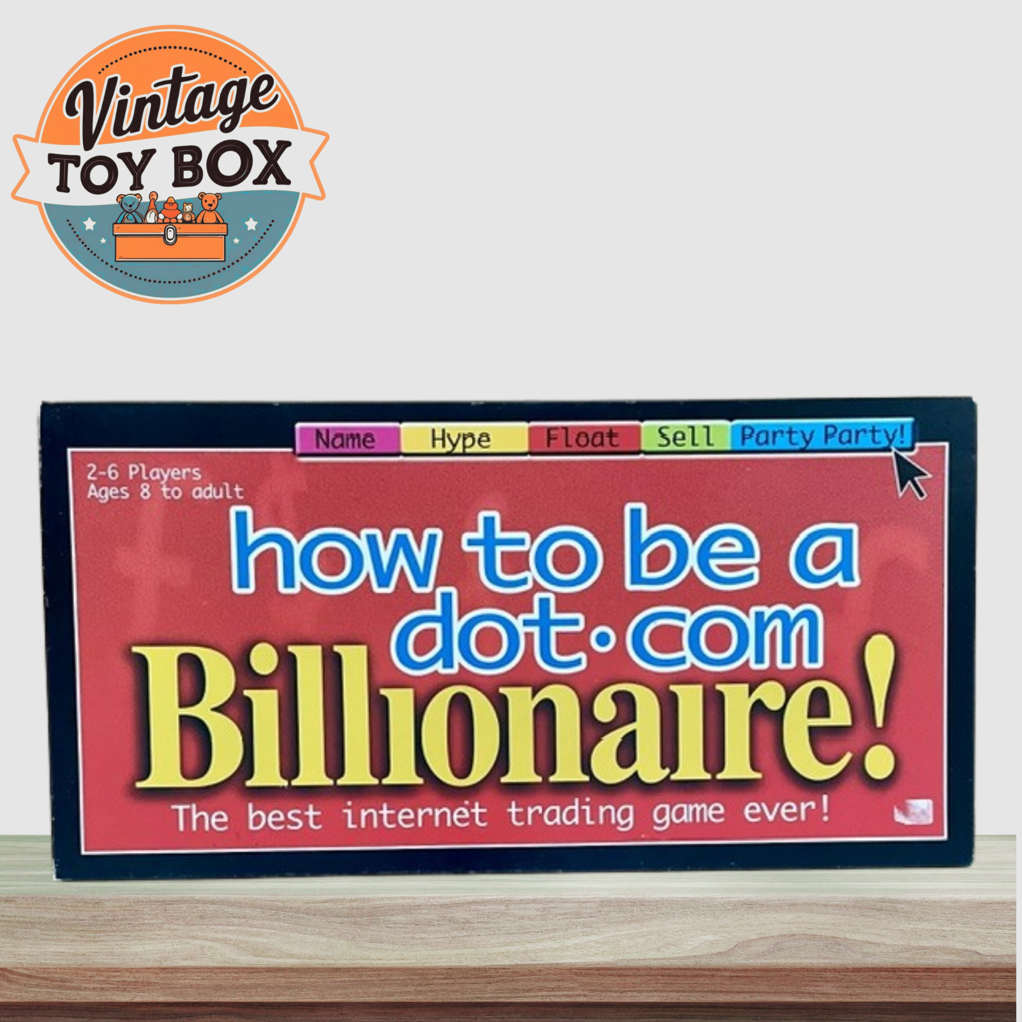 How to Be a Dot.com Billionaire! Board Game 2000