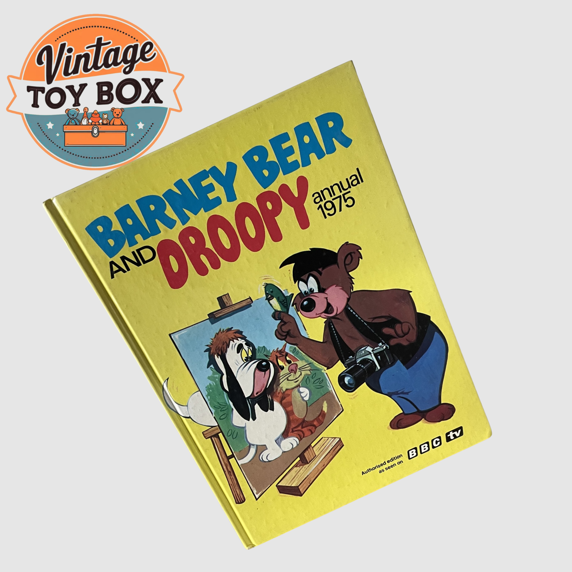 Barney Bear and Droopy Annual 1975 Hardback Book