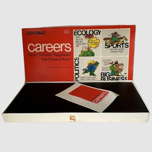 Careers Board Game by Parker 1971