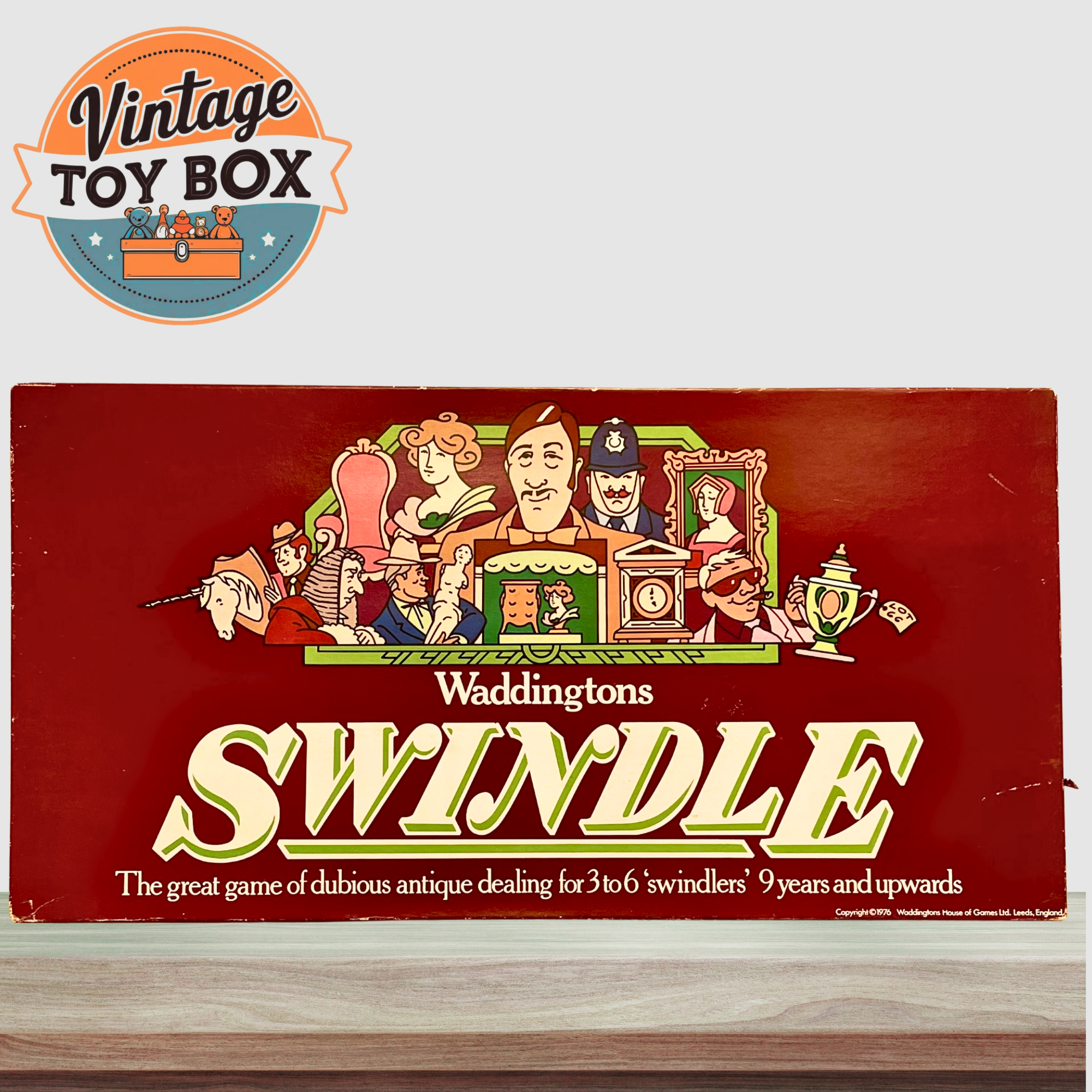 Swindle Board Game - Waddingtons 1976