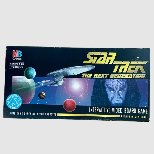 Star Trek: The Next Generation Interactive Video Board Game - MB 1994