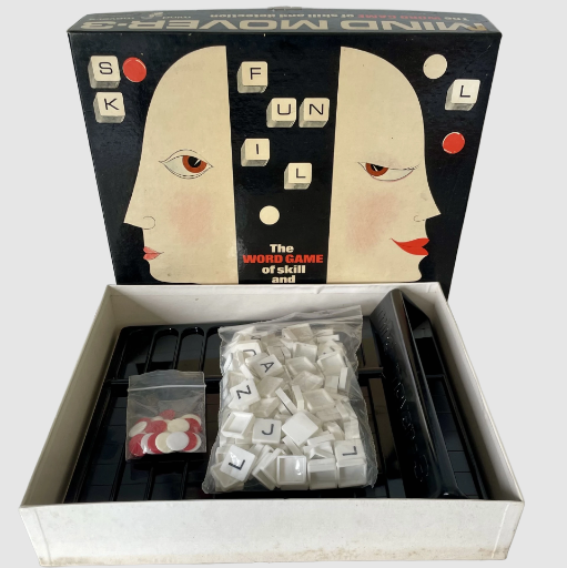 Vintage Mind Mover-3 Word Game 1974