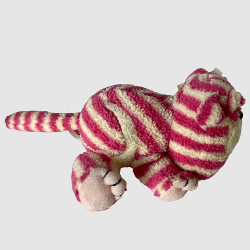 Vintage BagPuss Cat Plush Beanie Soft Toy - Golden Bear 1999