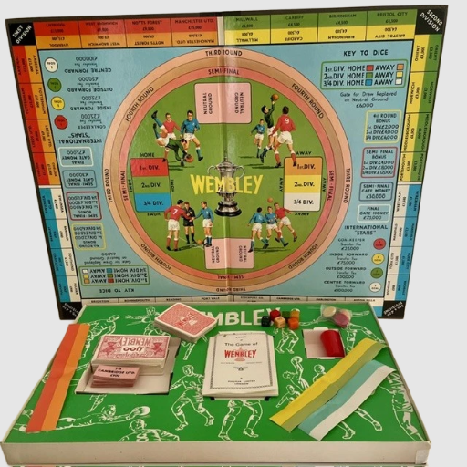 Wembley Board Game - Ariel 1960s