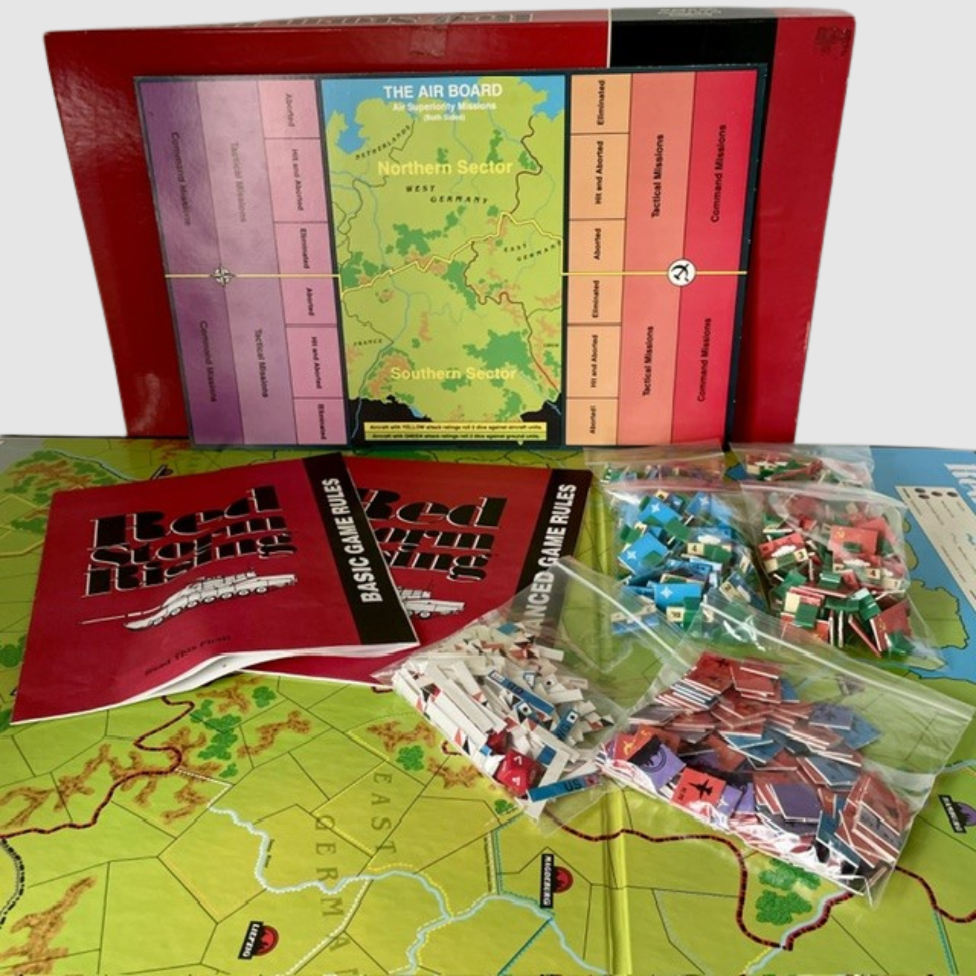 Red Storm Rising Board Game - TSR 1989