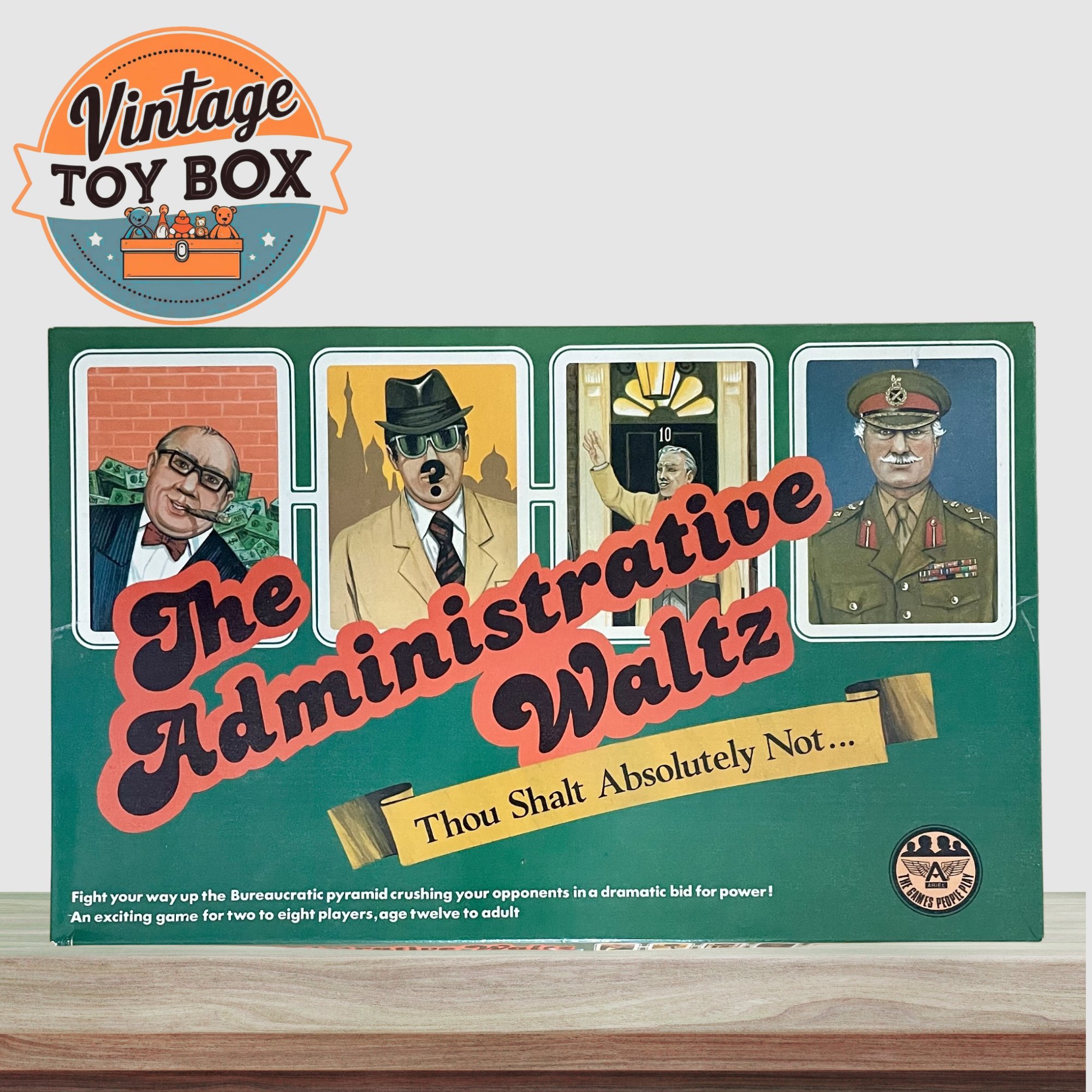 The Administrative Waltz Board Game - Ariel 1976