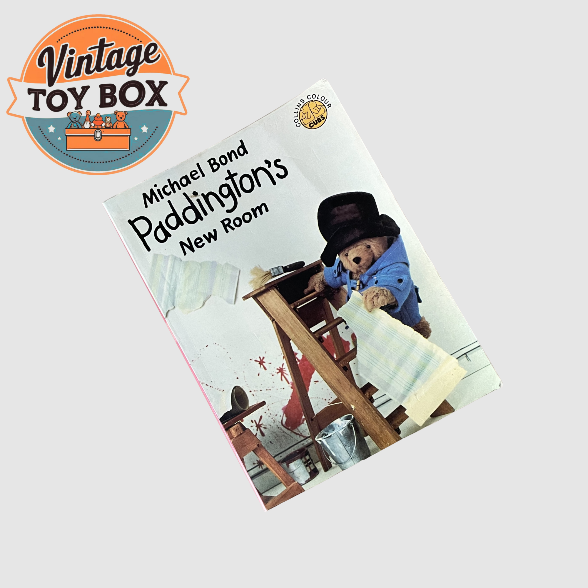 Paddington's New Room Book - Collins Colour Cubs 1976 
