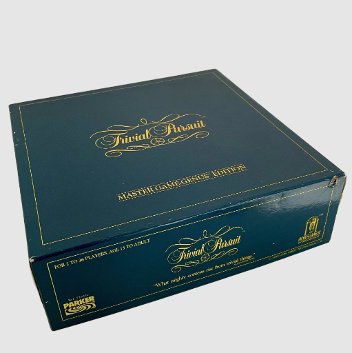 Trivial Pursuit Board Game Genius Edition - Parker 1983
