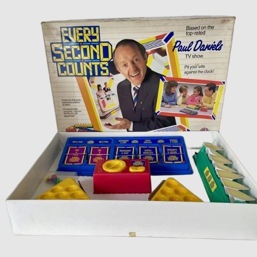 Every Second Counts Board Game - Peter Pan Playthings 1987