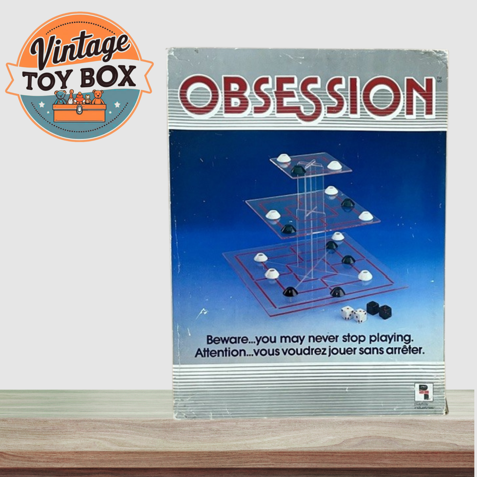 Obsession Board Game - Playtoy Industries 1988