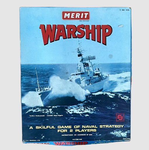 Vintage Warship Board Game - Merit 1976