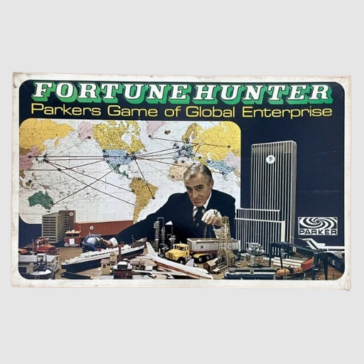 Fortune Hunter Board Game AKA Billionaire - Parker 1973