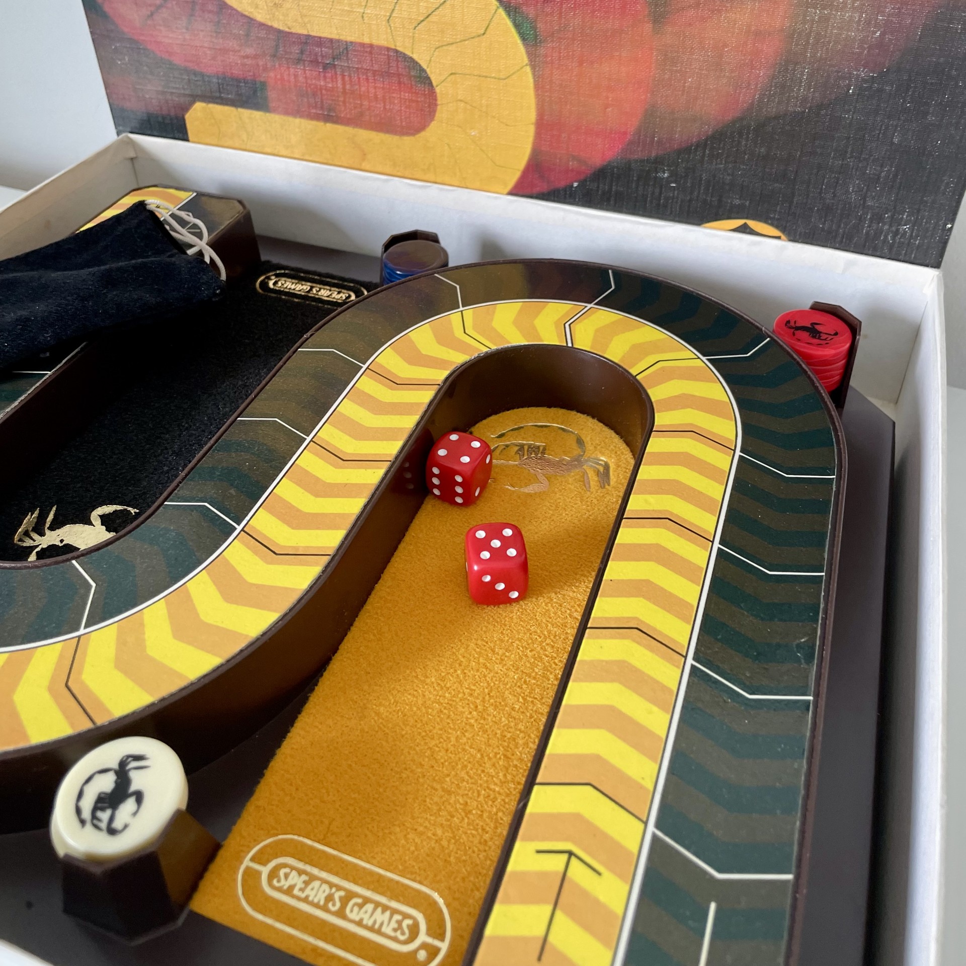 Vintage Scorpion Board Game - Spears Games 1983