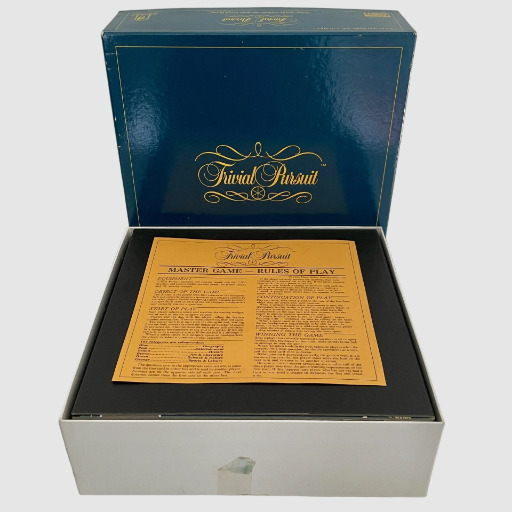 Trivial Pursuit Board Game Genius Edition - Parker 1983