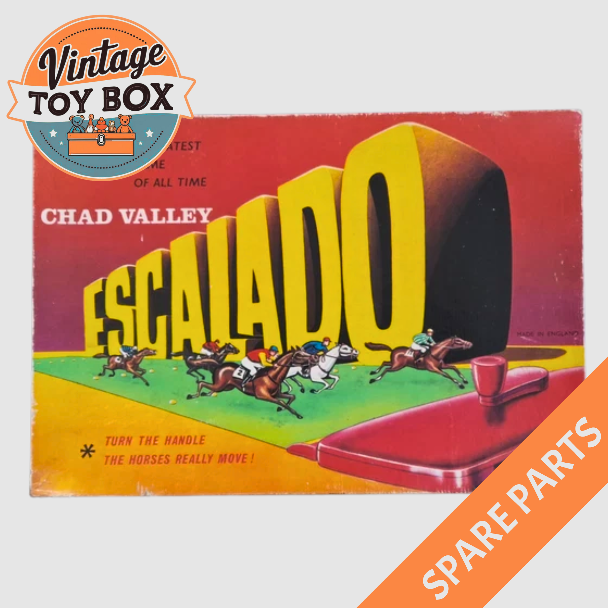 Escalado Horse Racing Game - Waddingtons 1960s Spare Parts