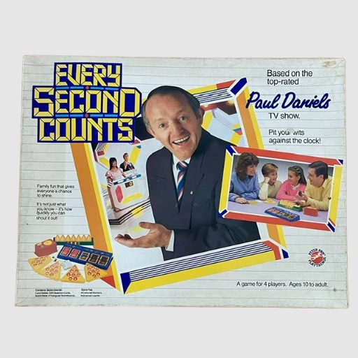 Every Second Counts Board Game - Peter Pan Playthings 1987