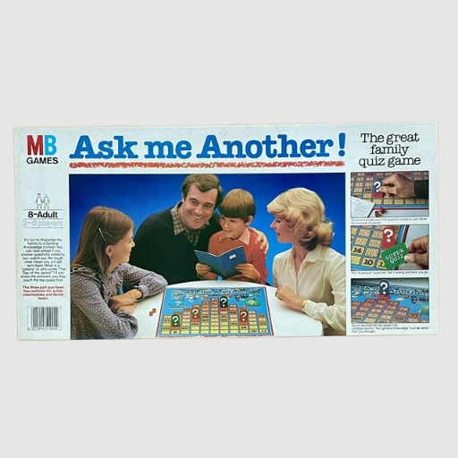 Ask Me Another! Board Game - MB Games 1984