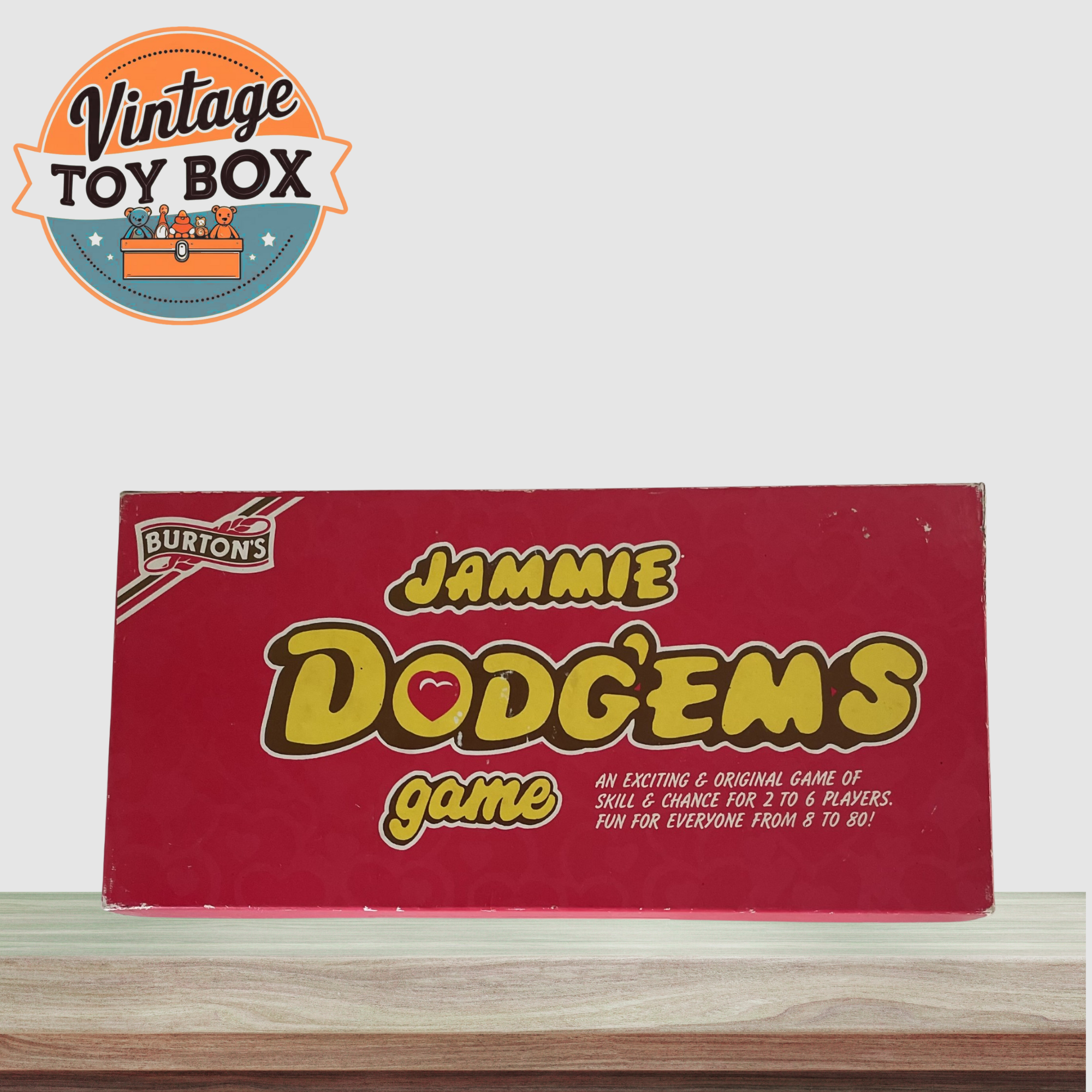 Jammie Dodgems Game - Burtons 1980s