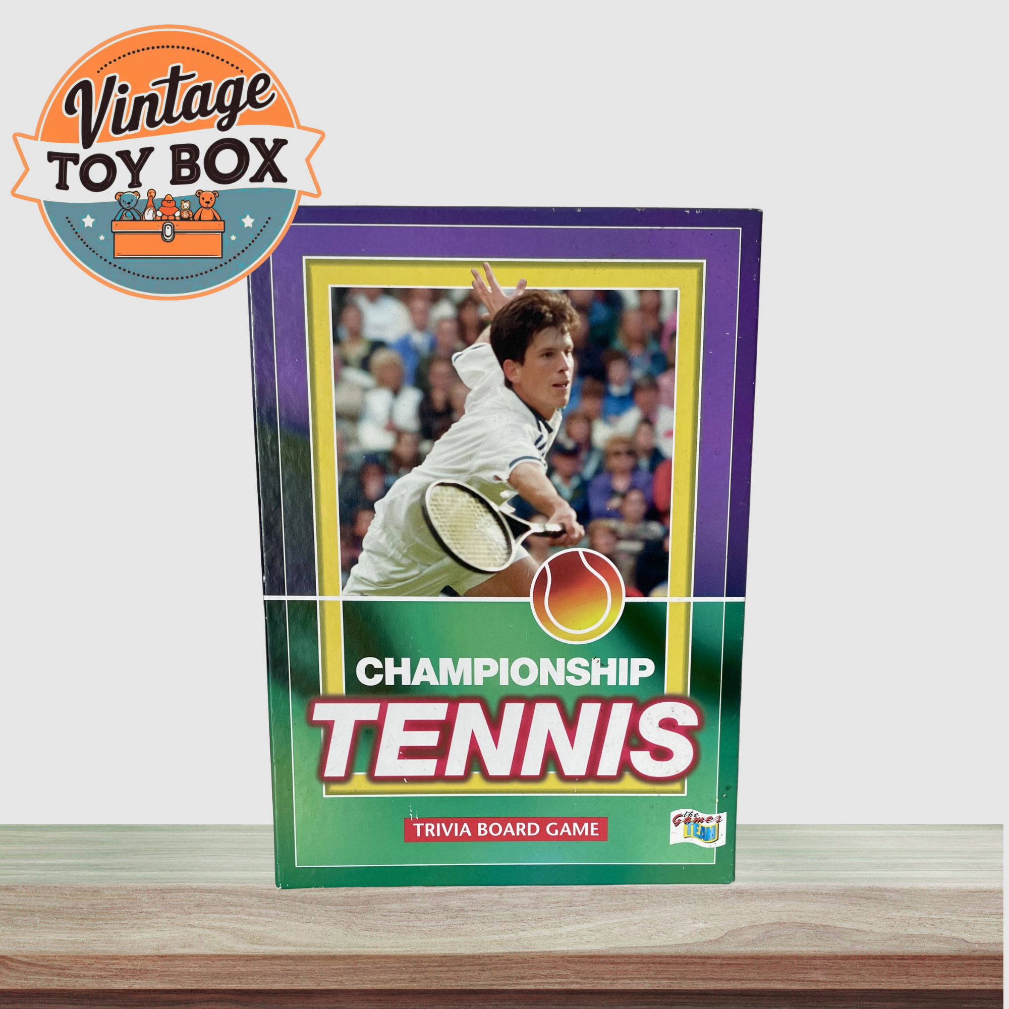 Championship Tennis Trivia Board Game - The Games Team 1990s