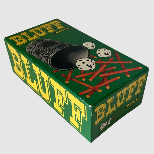 Bluff Dice Game by Papita 1977