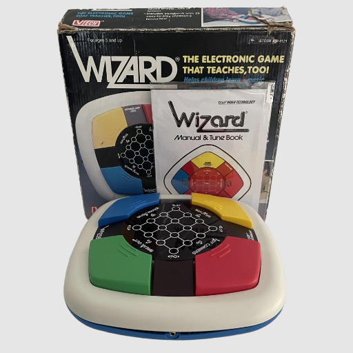 Vintage Wizard Electronic Game - Vtech 1987