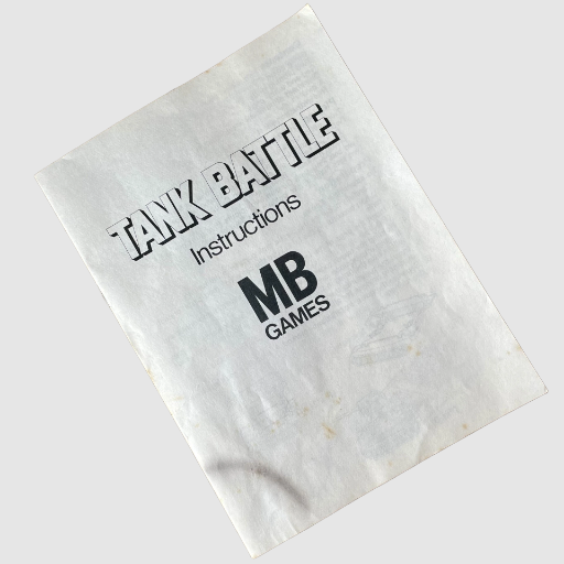 Tank Battle Board Game - MB 1976 Spare Parts