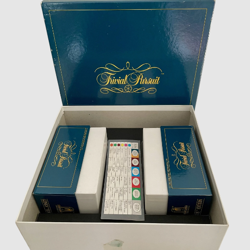 Trivial Pursuit Board Game Genius Edition - Parker 1983