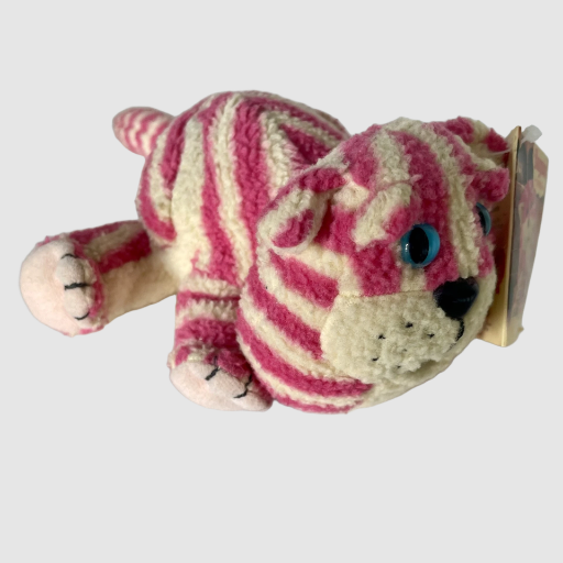 Vintage BagPuss Cat Plush Beanie Soft Toy - Golden Bear 1999