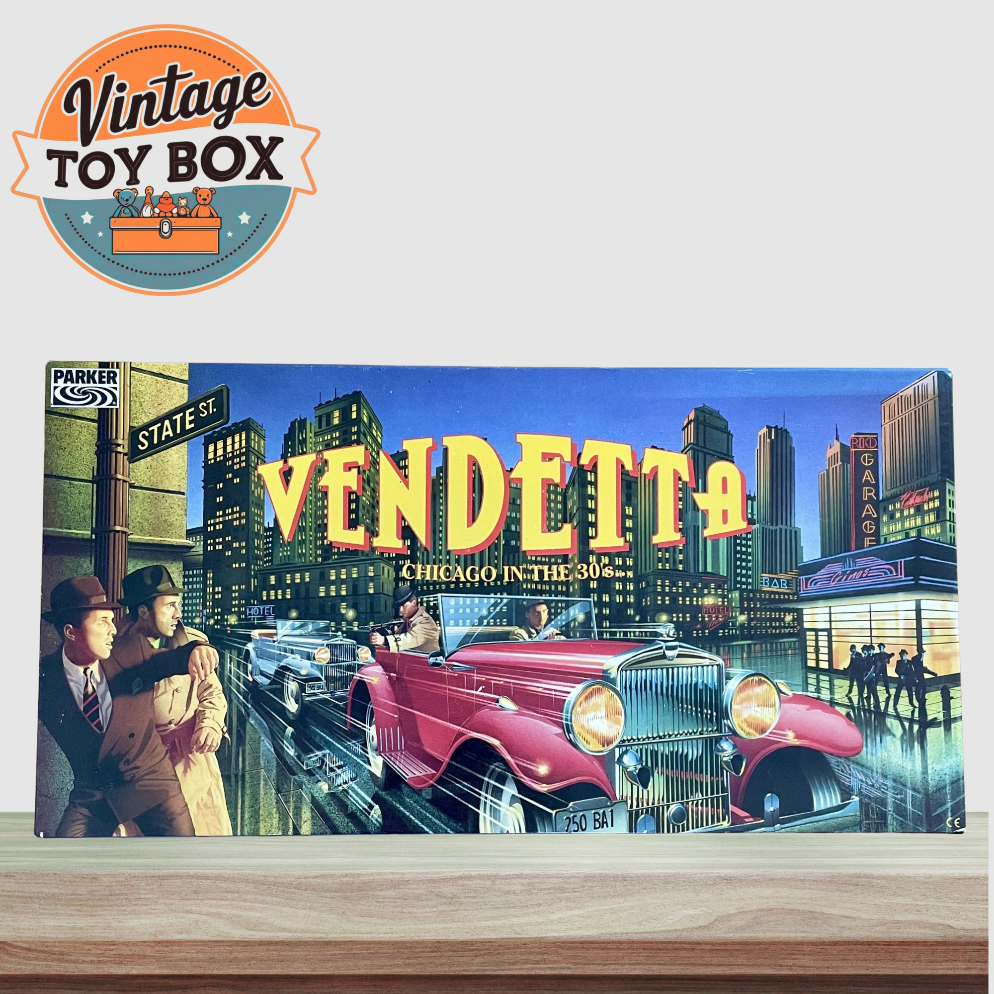 Vendetta: Chicago in the 30s Board Game - Parker 1990