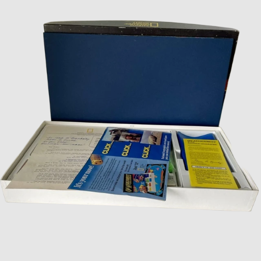 On Assignment with National Geographic Board Game 1990 Sealed
