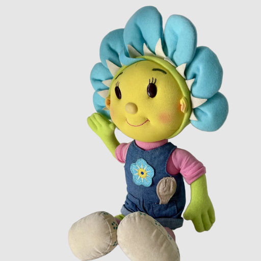 Talking Fifi and the Flowertots Fifi Forget Me Not Plush Doll 2004