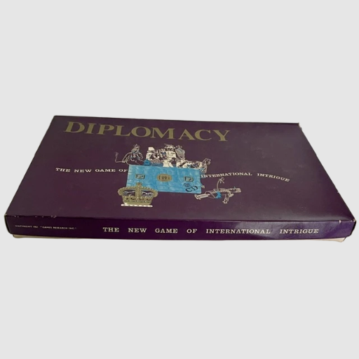Diplomacy Board Game - Games Research Inc. 1971 Sealed