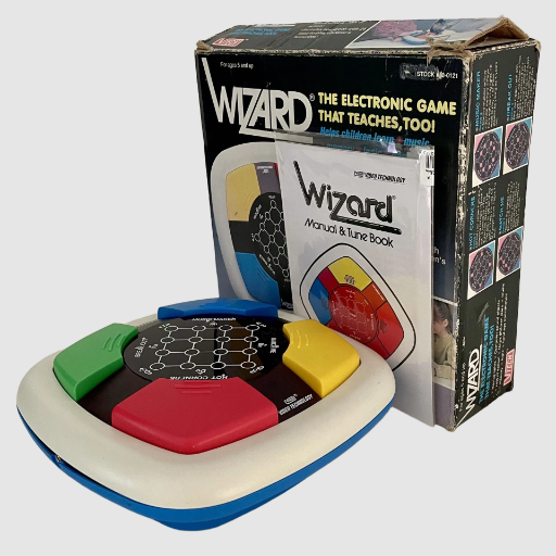 Vintage Wizard Electronic Game - Vtech 1987