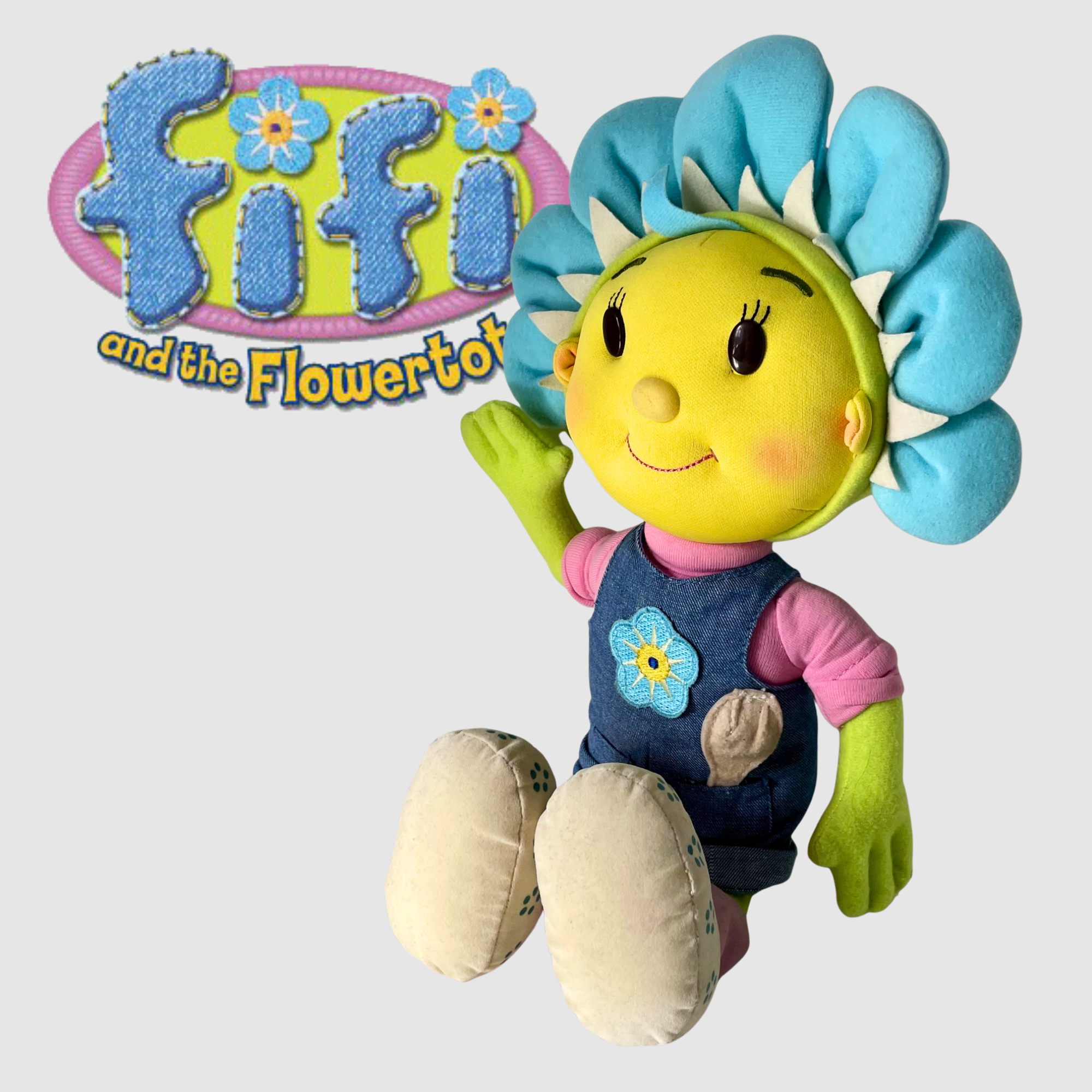 Talking Fifi and the Flowertots Fifi Forget Me Not Plush Doll 2004